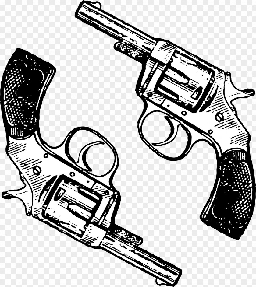Handgun Firearm Revolver Clip Art Pistol PNG