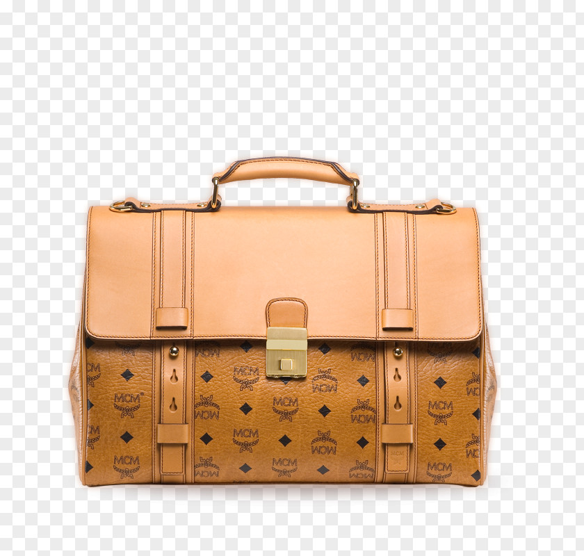 Mcmworldwide Briefcase Leather Handbag Fashion MCM Worldwide PNG