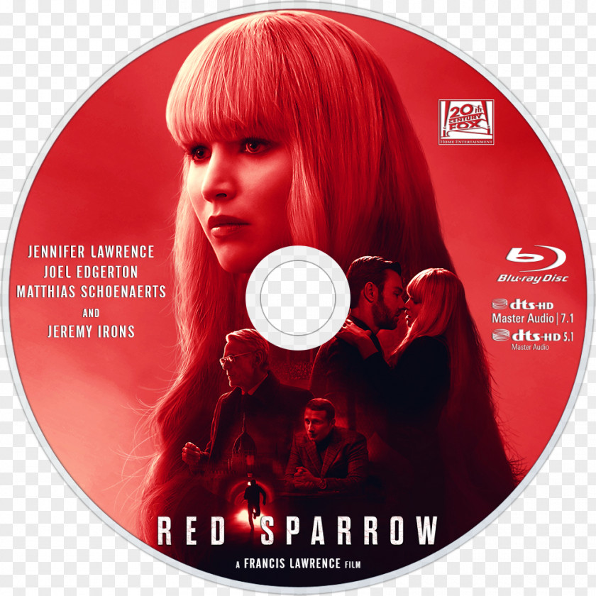 Red Sparrow Francis Lawrence Film Cinema Thriller PNG