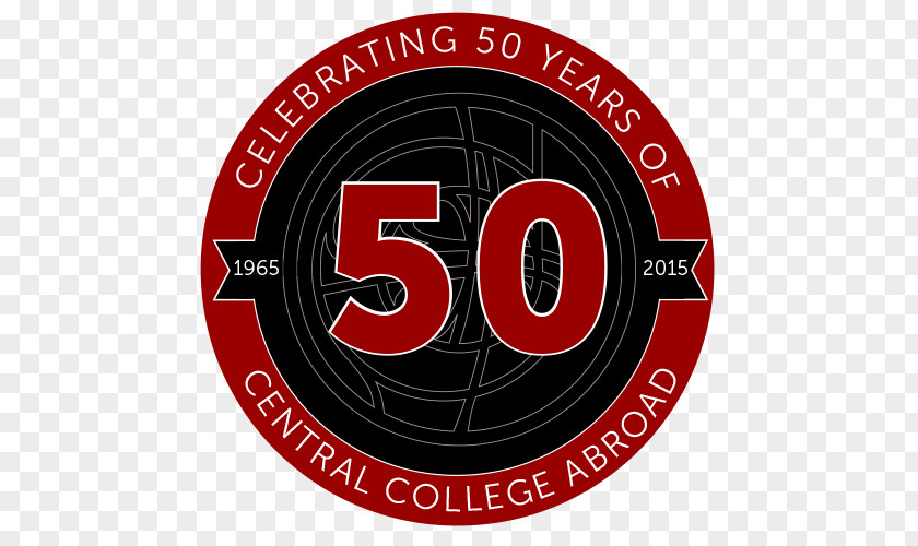 50 YEARS Logo Emblem Brand Political Science Badge PNG