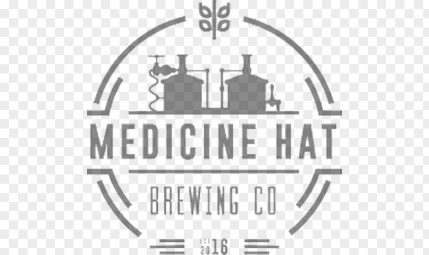 Medicine Hat Brewing Company Logo Brewery Brand Organization PNG