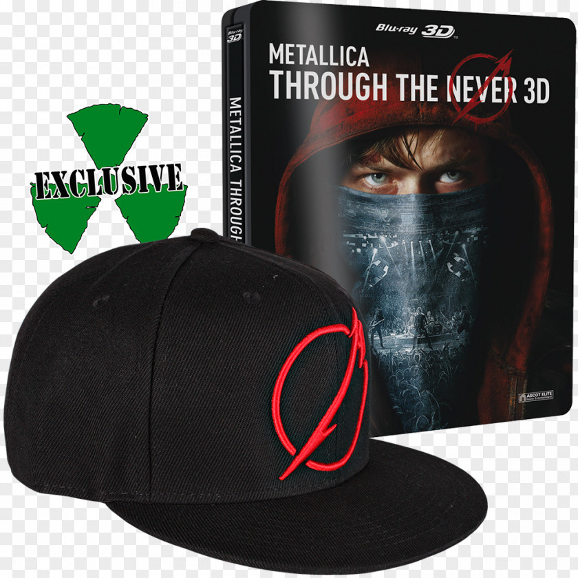 Metallica Blu-ray Disc Metallica: Through The Never 3D Film PNG