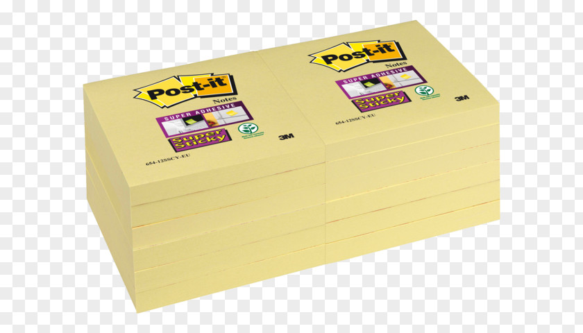 Post It Notes Post-it Note Paper 3M Yellow Adhesive PNG