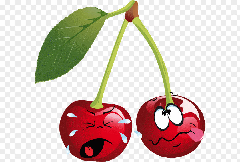 Cherry Emoticon Fruit Clip Art PNG