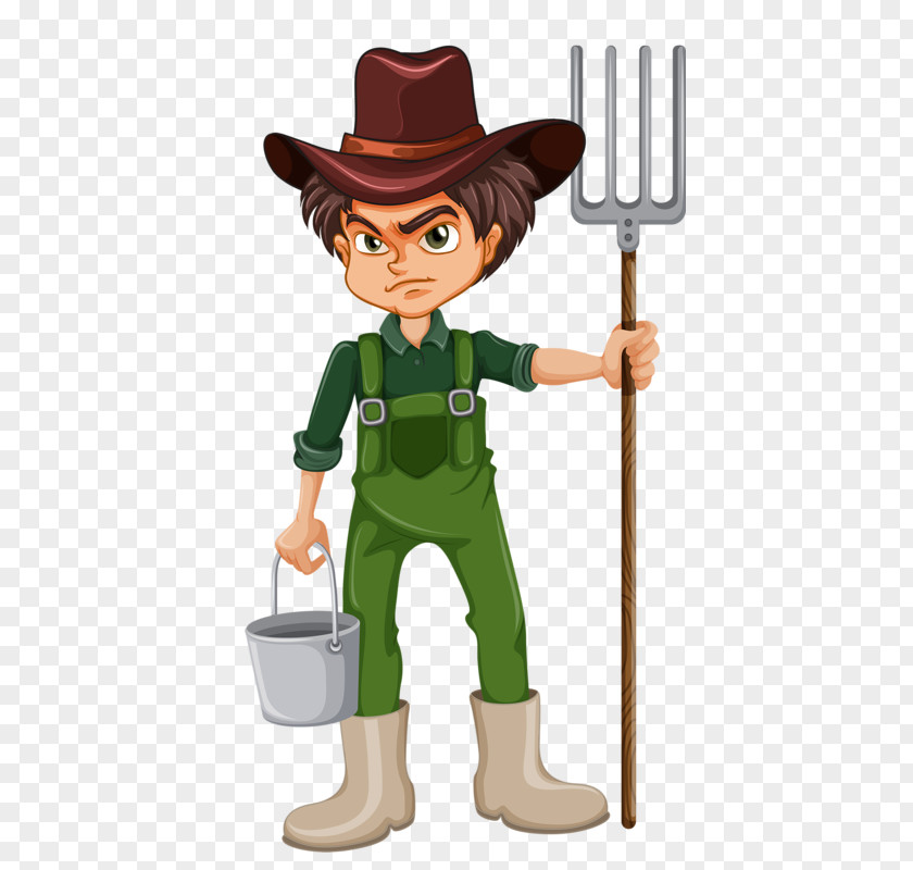 Hand Fork Boy Farmer Agriculture Royalty-free PNG