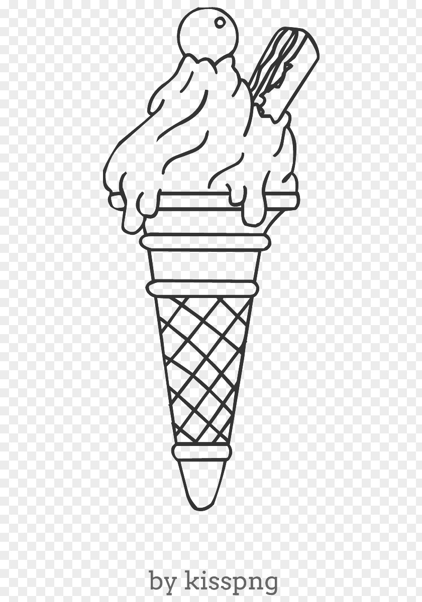 Ice Cream Cartoon Transparent Clipart. PNG