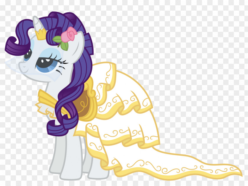 My Wedding Rarity Rainbow Dash Applejack Dress PNG