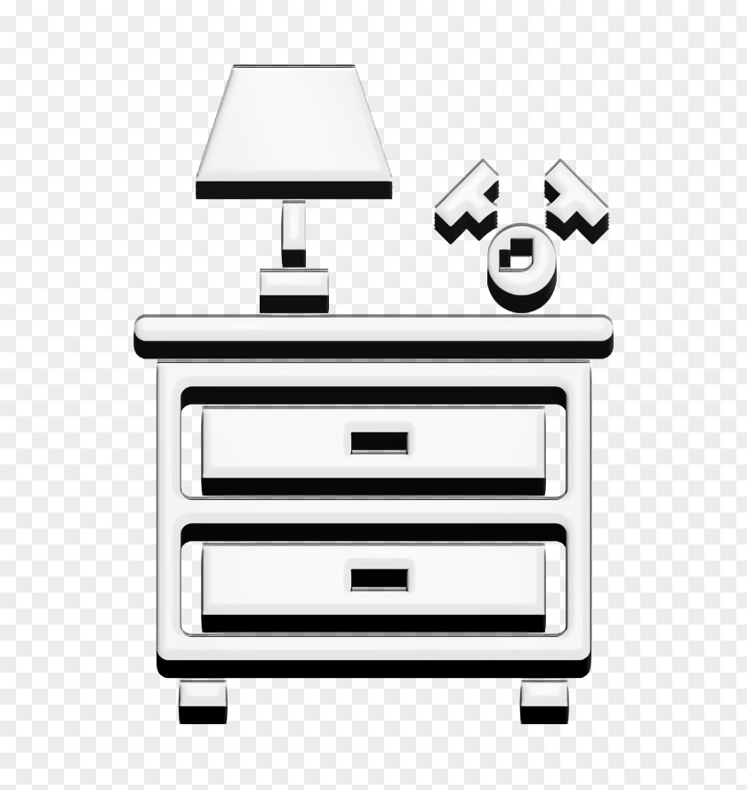 Nightstand Icon Furniture And Household Home Equipment PNG