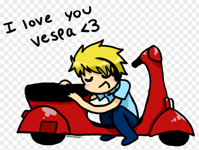 Vespa Scooter Car Clip Art PNG