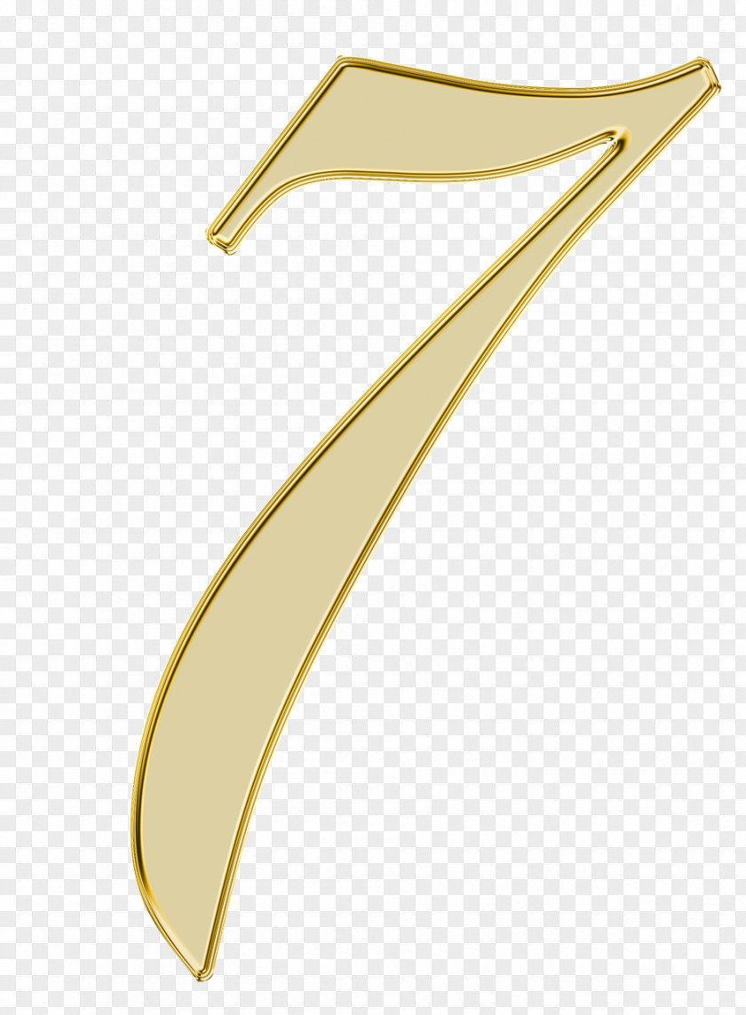 7 Number Numerical Digit Clip Art PNG