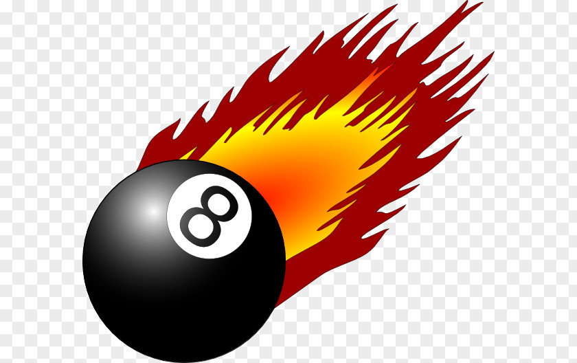 Eight Ball Pictures Flame Clip Art PNG