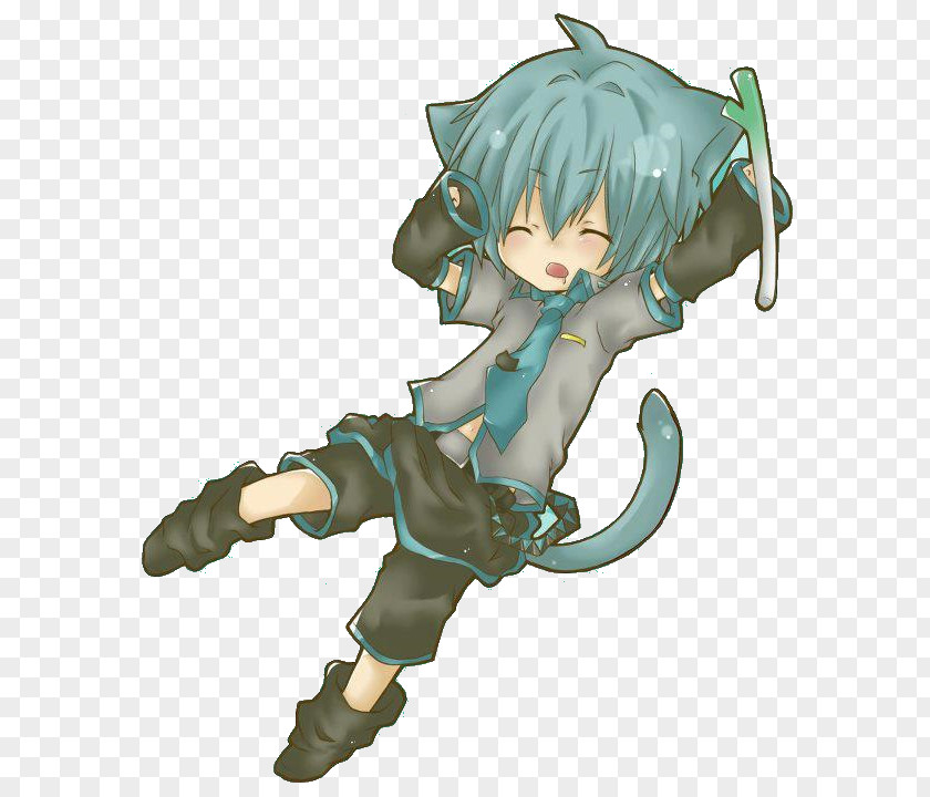 Hatsune Miku Kaito Vocaloid MikuMikuDance Image PNG