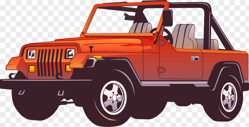 Jeep SUVs Vector Material Wrangler Car Force Clip Art PNG