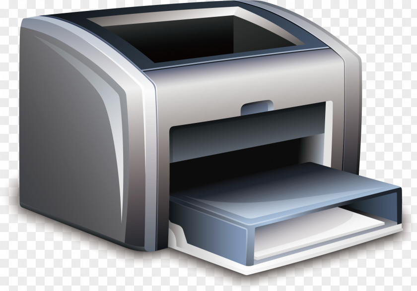 Cartoon Printer Paper Laser Printing Toner Clip Art PNG