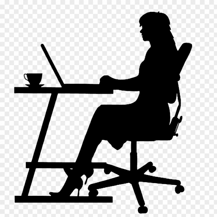 Chair Bench Silhouette Sitting PNG
