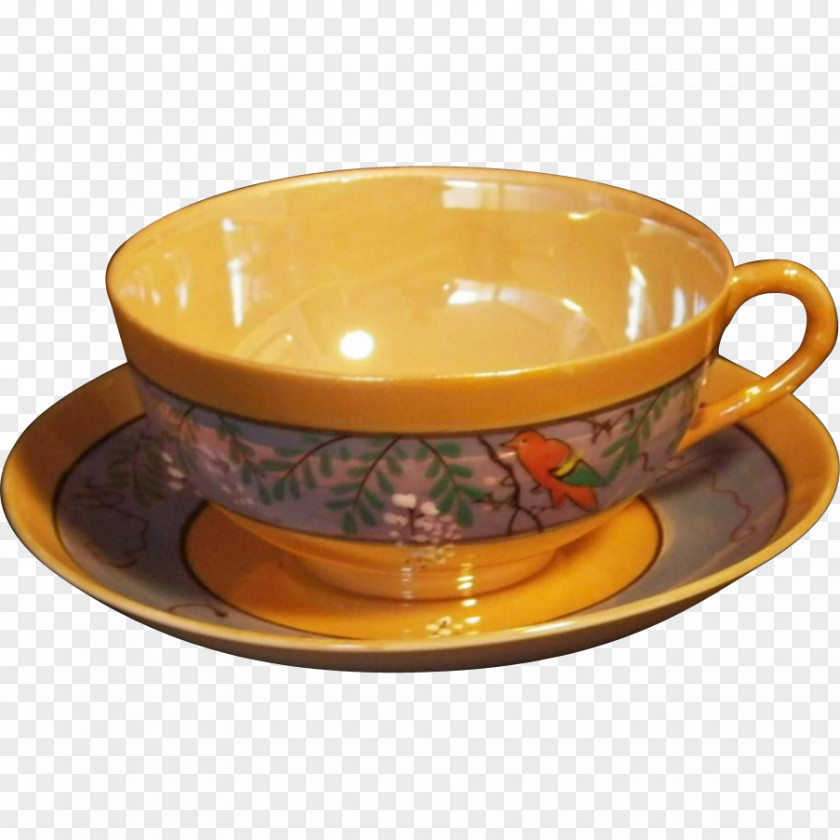 Cup Coffee Saucer Ceramic Tableware PNG