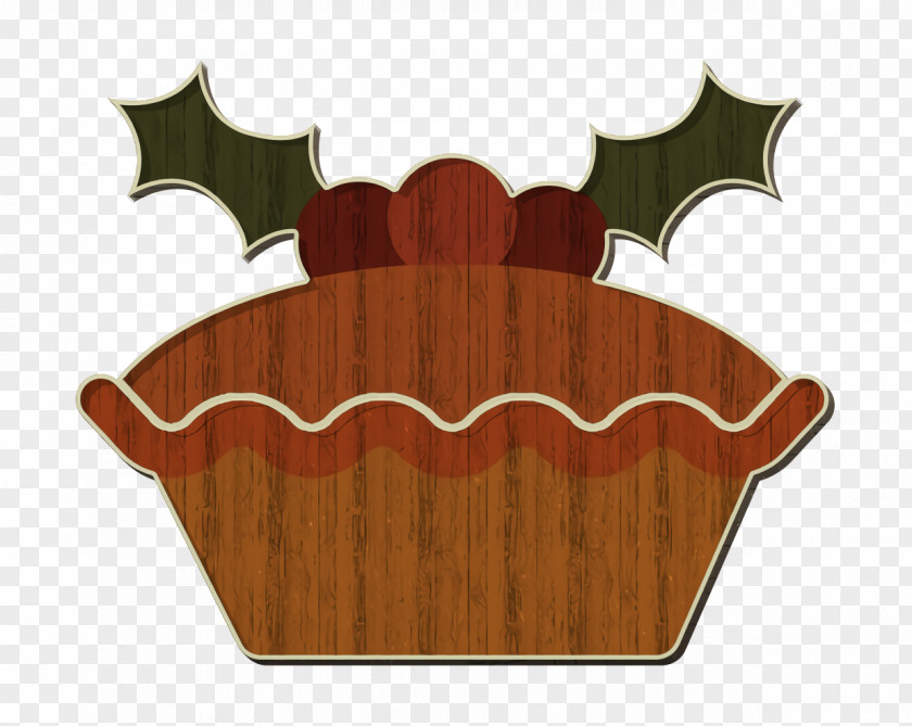 Holly Baking Cup Christmas PNG