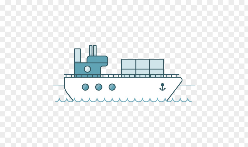 Maritime Transport Diagram PNG