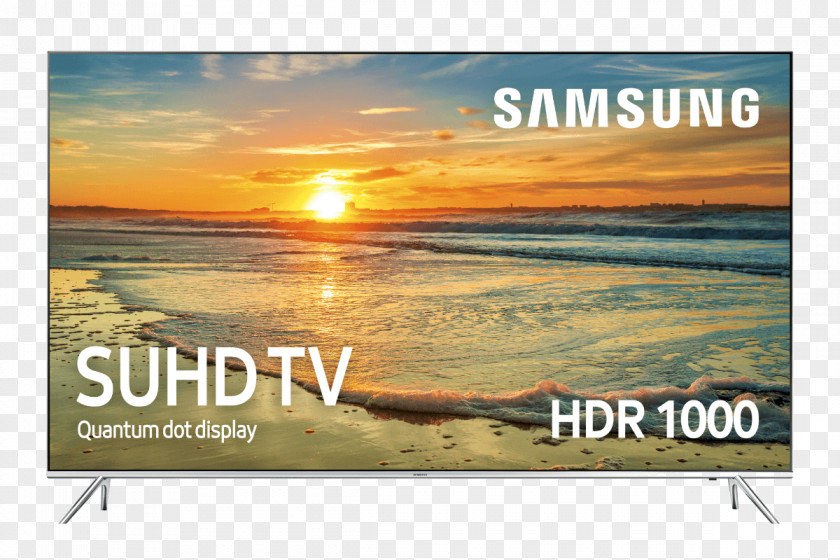 4K HDR Samsung KS7500 KS7000U Ultra-high-definition Television Smart TV PNG