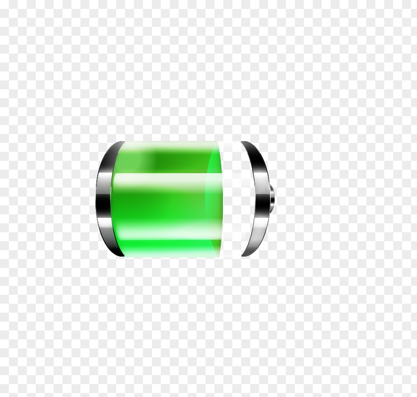 Batary Button Green Product Design Cylinder PNG