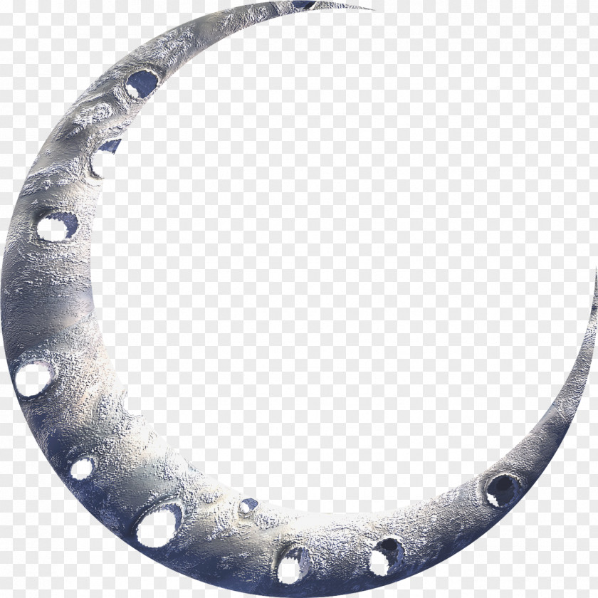 Fairy Lights Christmas Crescent Lunar Phase PNG