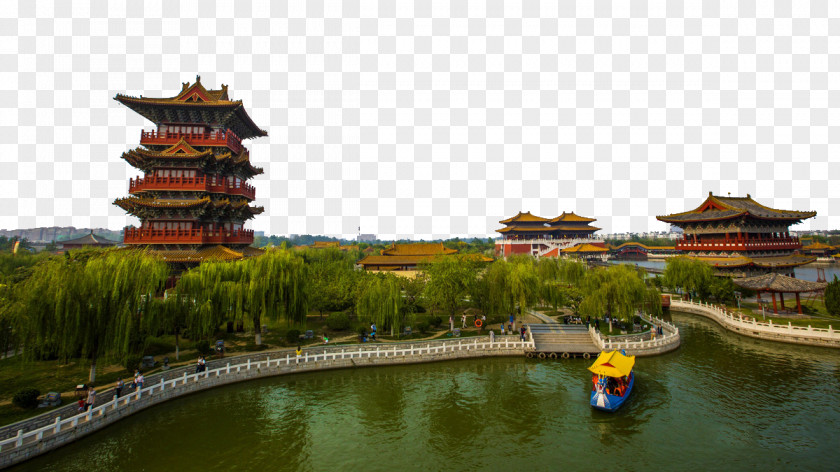 Qingming River Park On The High-resolution Images Dragon Pavilion Along During Festival U6e05u660eu4e0au6cb3u56ed Song Dynasty Five Dynasties And Ten Kingdoms Period PNG