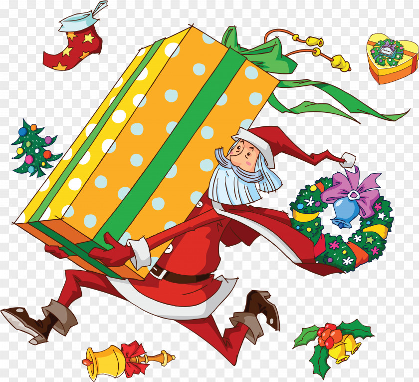 Santa Claus Creative Pxe8re Noxebl Christmas Gift PNG