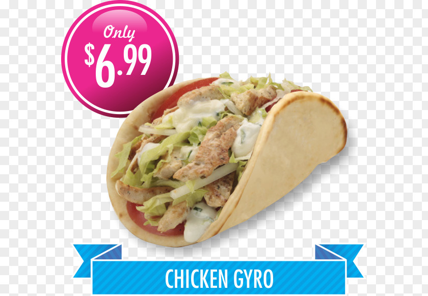 Meat Gyro Korean Taco Wrap Shawarma Fast Food PNG
