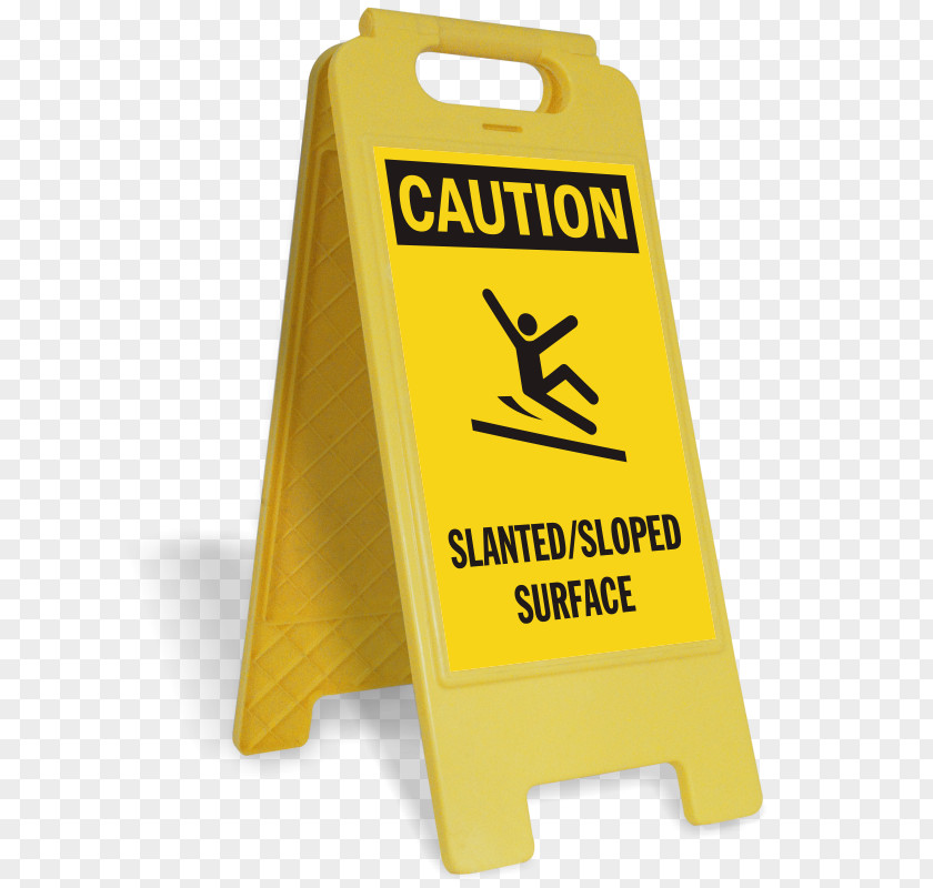 Wet Floor Sign Safety Warning Plastic PNG