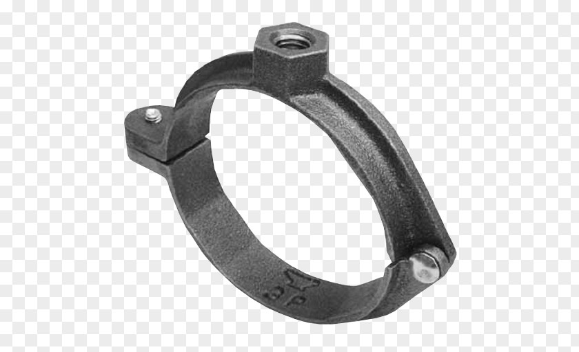 Screw Pipe Clamp Steel PNG