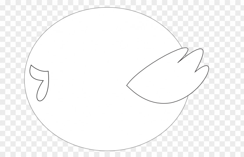 Cartoon Dove Eye White Circle Angle PNG