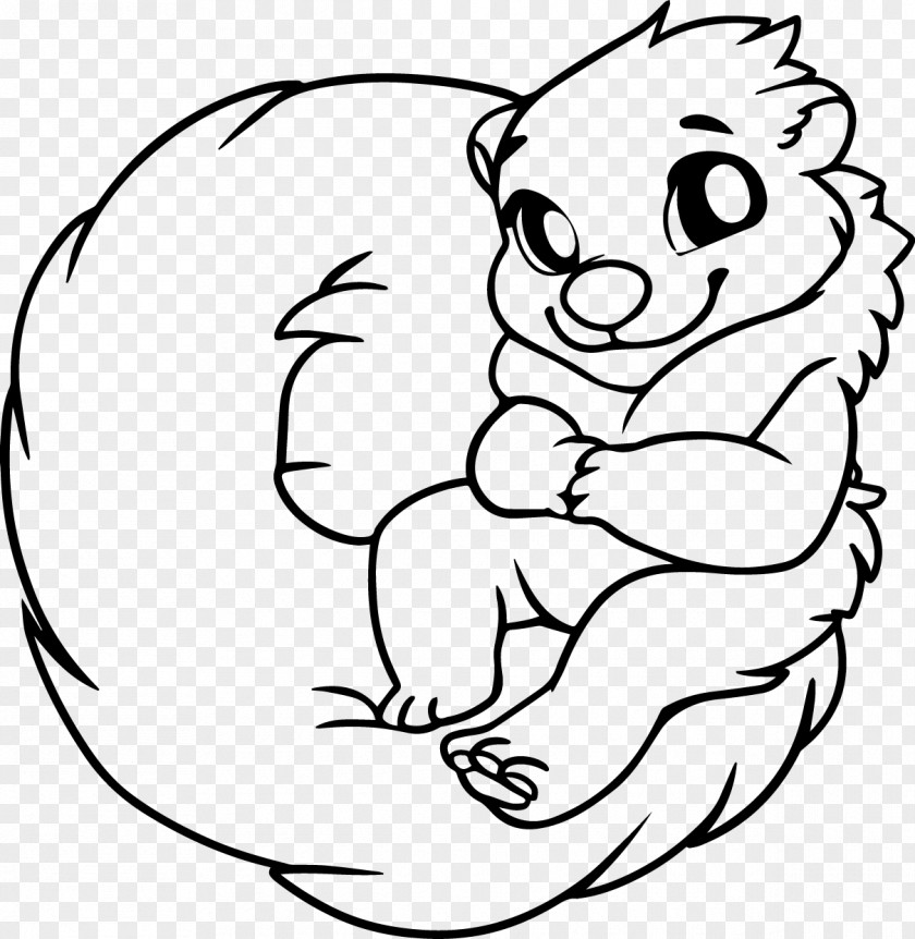 Skunk Drawing Art Clip PNG