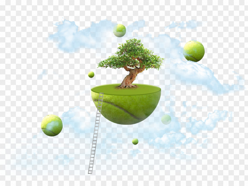 A Suspended Island Levitation Download PNG