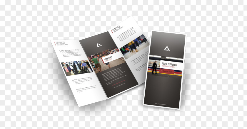 Business Brochure Mockup Pamphlet Graphic Design PNG
