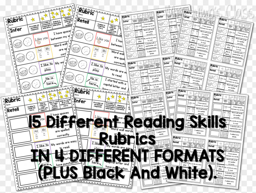 Kindergarten Guided Reading Chart Paper Font Line Diagram Design M Group PNG