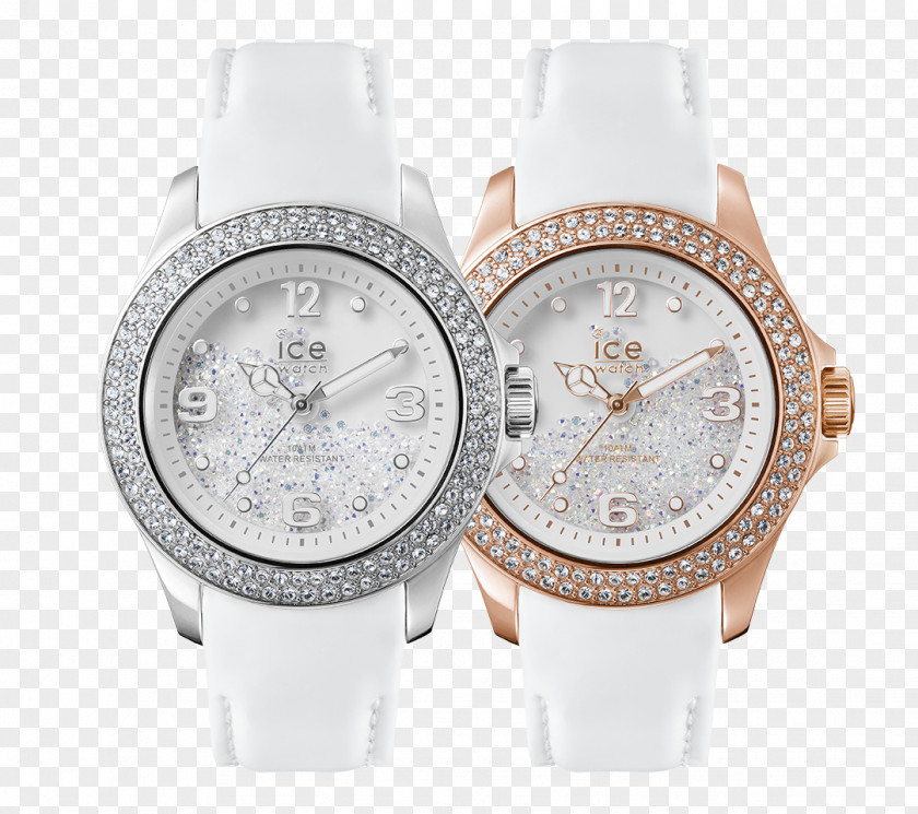 Watch Ice Crystal Ice-Watch ICE Glam Clock PNG