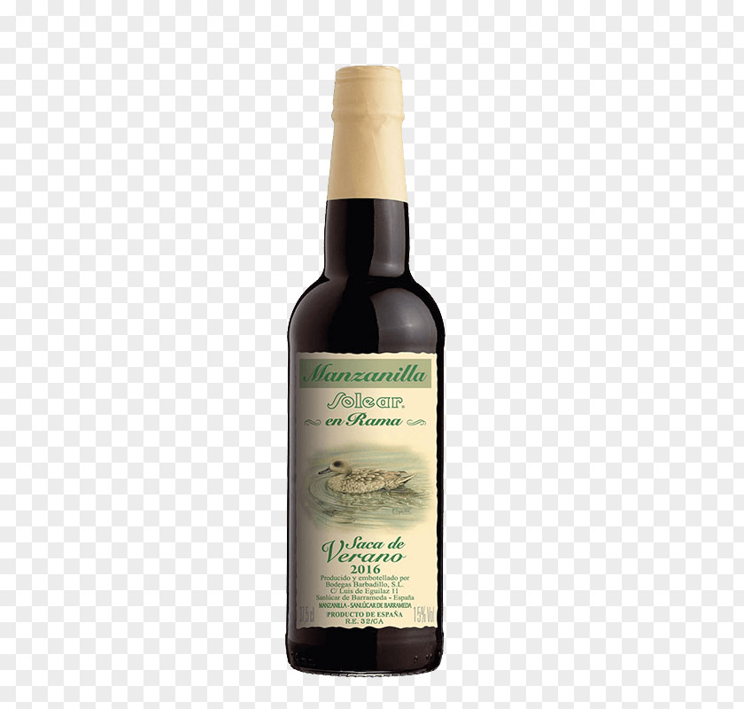 Wine Liqueur Manzanilla Solear Barbadillo Jerez De La Frontera PNG