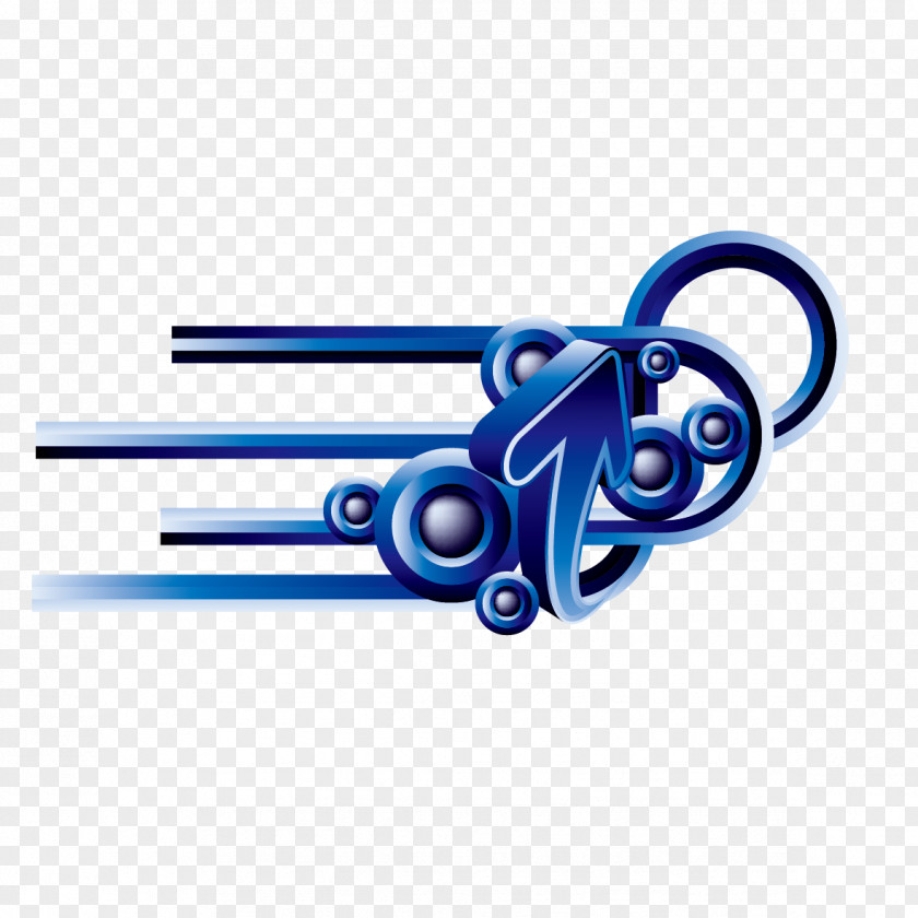 Creative Stereoscopic Arrow Three-dimensional Space 3D Computer Graphics PNG