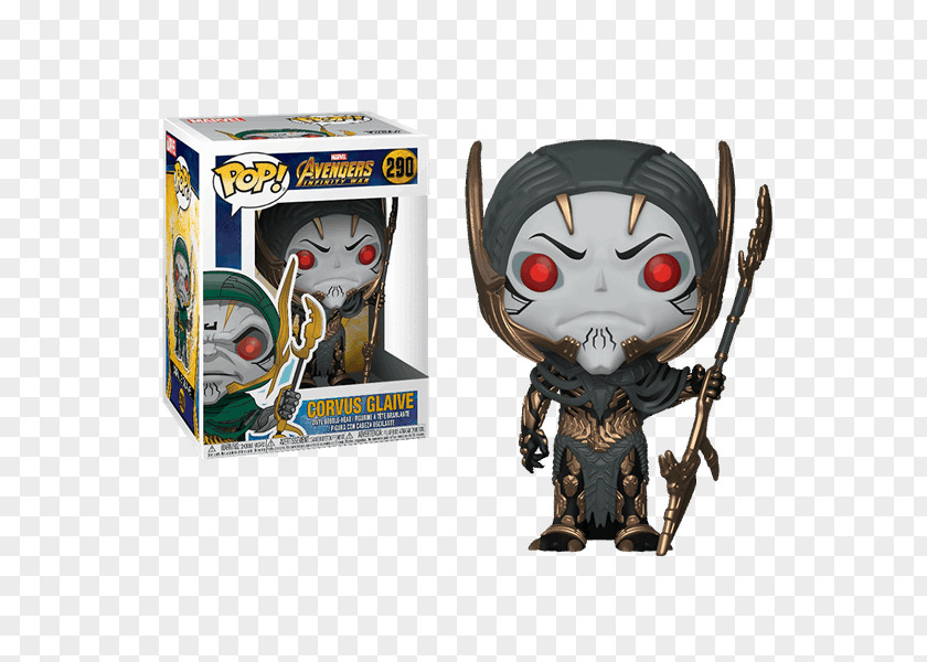 Iron Man Thanos Proxima Midnight Funko Corvus Glaive PNG