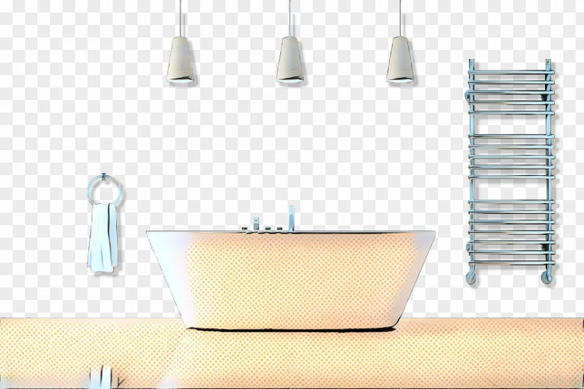 Lamp Bathroom Retro Background PNG