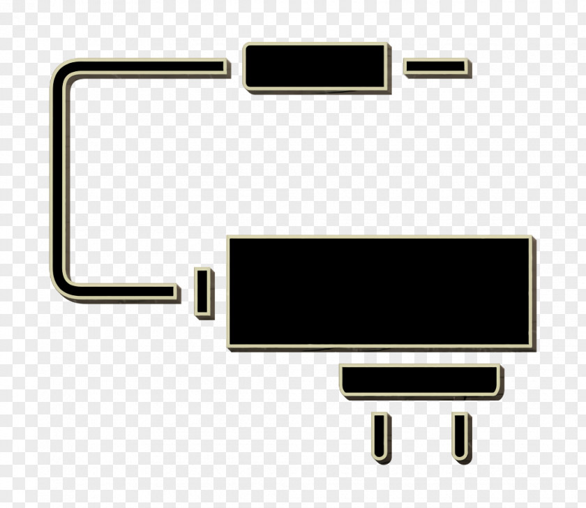 Rectangle Electronic Device Battery Icon Charger Charging PNG
