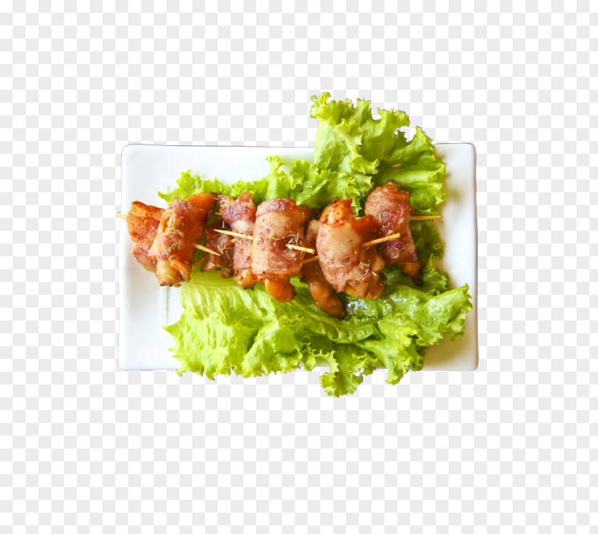 Bacon Lettuce Beefsteak Barbecue Ham PNG