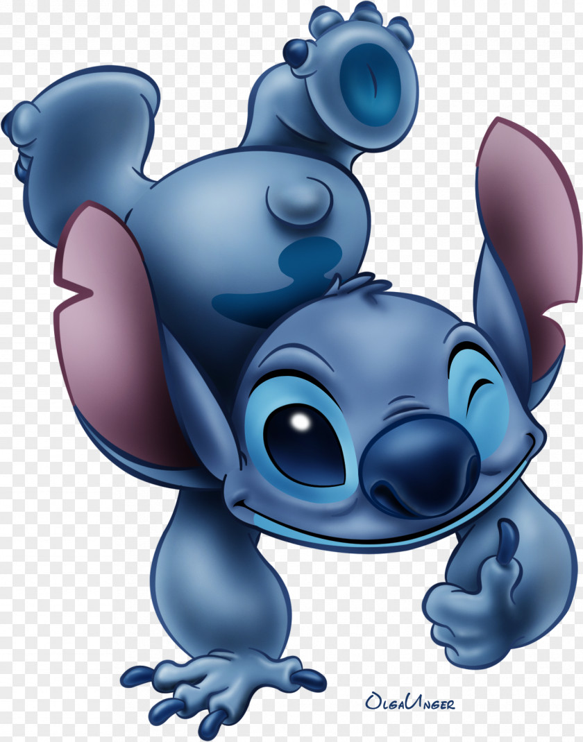 Flipper Version Stitch Lilo Pelekai Clip Art PNG