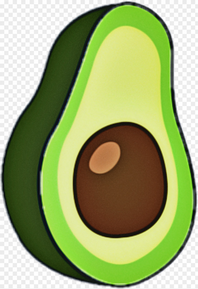Avocado Green Circle PNG