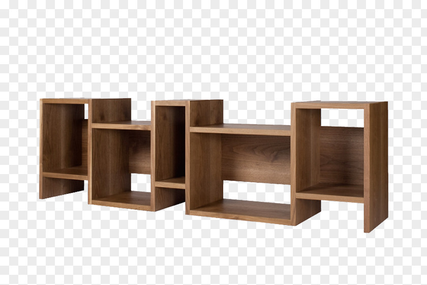 Design Shelf Bookcase Plywood Hardwood PNG