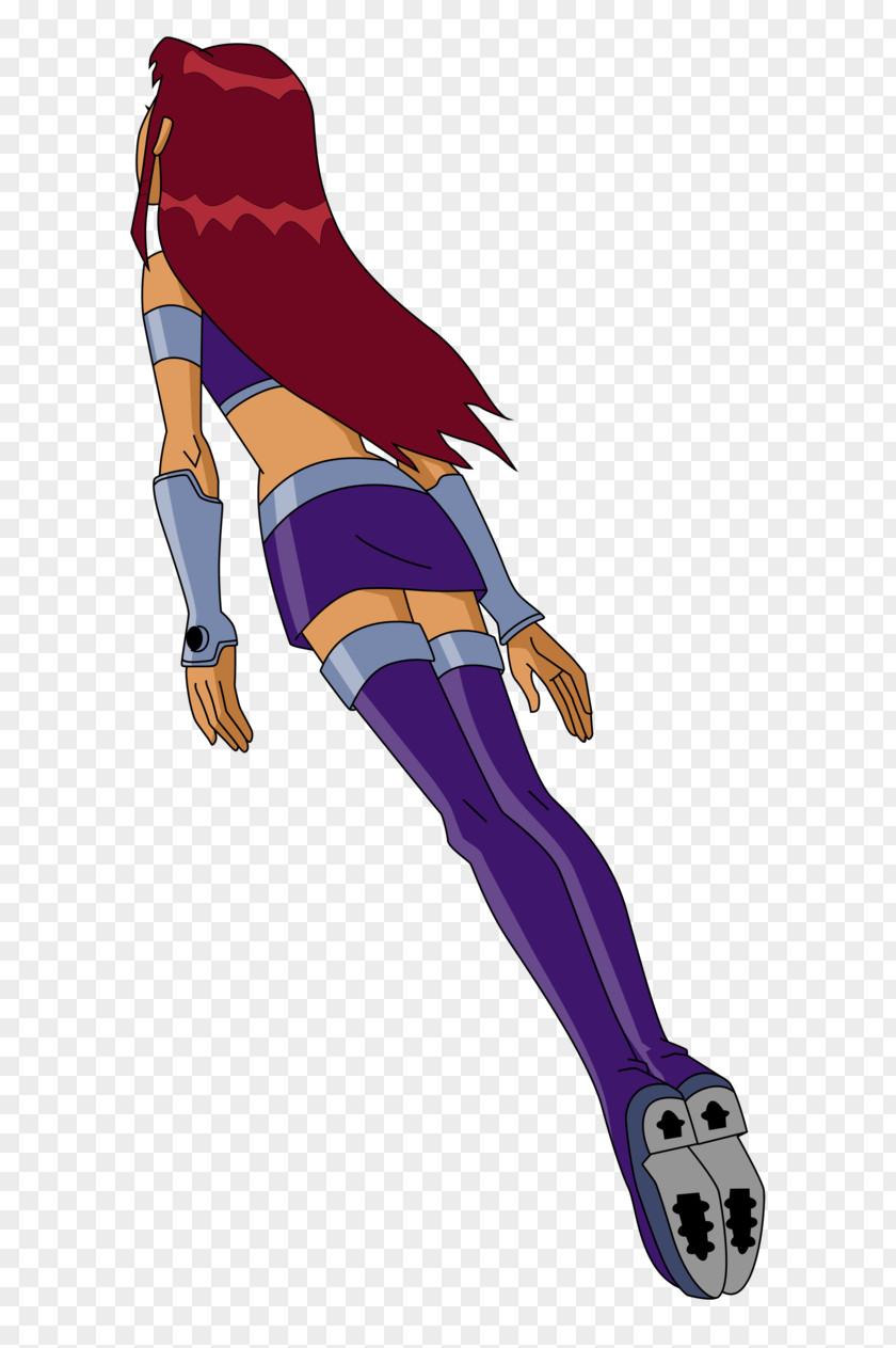 Teen Titans Starfire Raven Drawing PNG