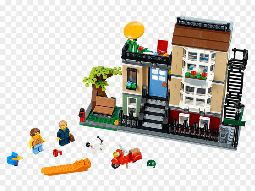 Toy Lego Creator LEGO 31065 Park Street Townhouse Ideas PNG