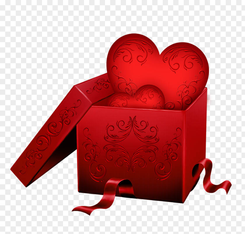Valentine's Day Gift Paper Clip Art PNG