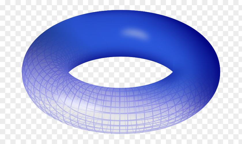 Wireframe Joint European Torus Shape Topology Mathematics PNG