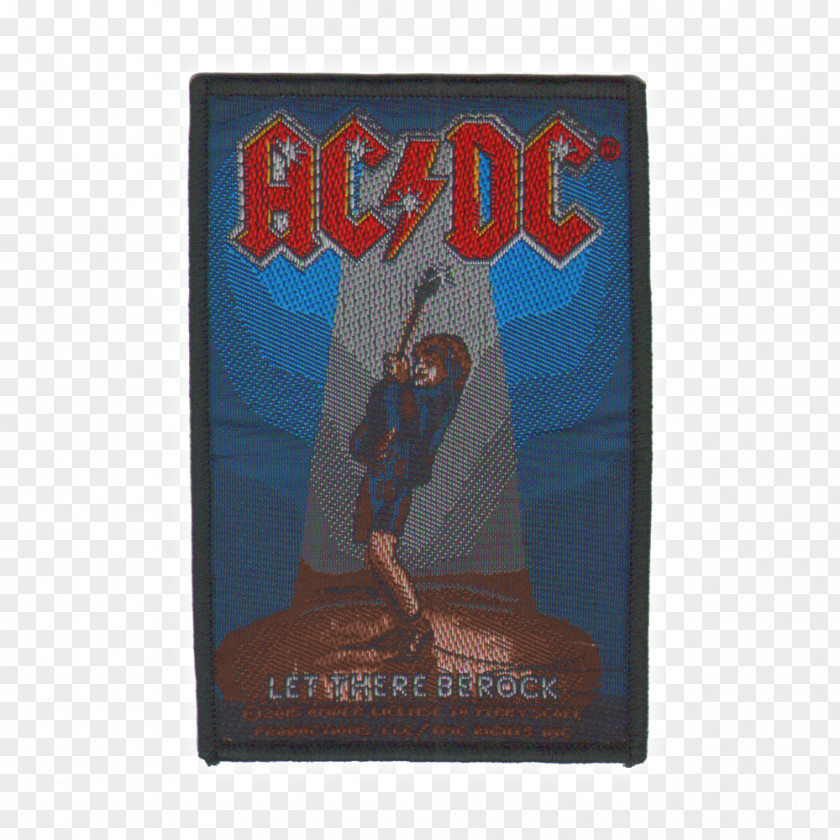 Acdc AC/DC Let There Be Rock PATCH/ Aufnher Poster Product PNG